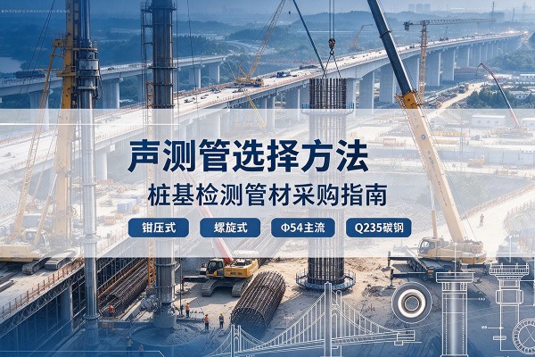 巴楚声测管选型标准