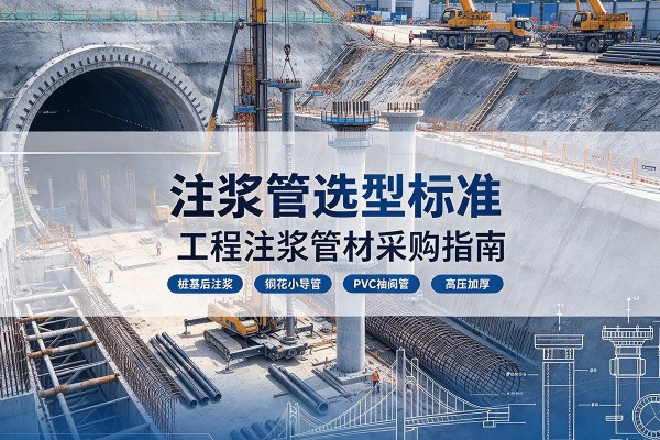 巴楚注浆管选型标准